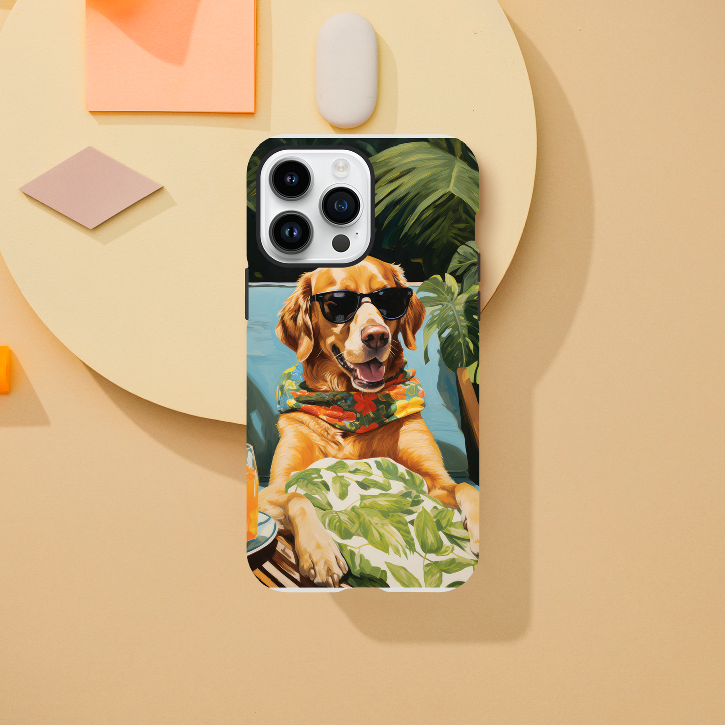 Poolside Paradise - iPhone Tough Case