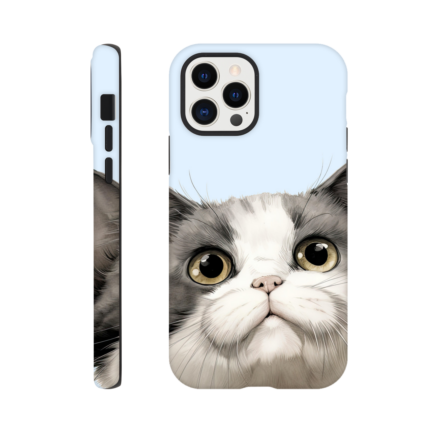 Curious Kitty - iPhone Tough Case