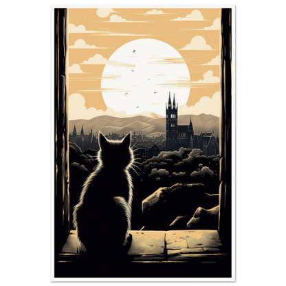Dusk City - Matte Archival Poster