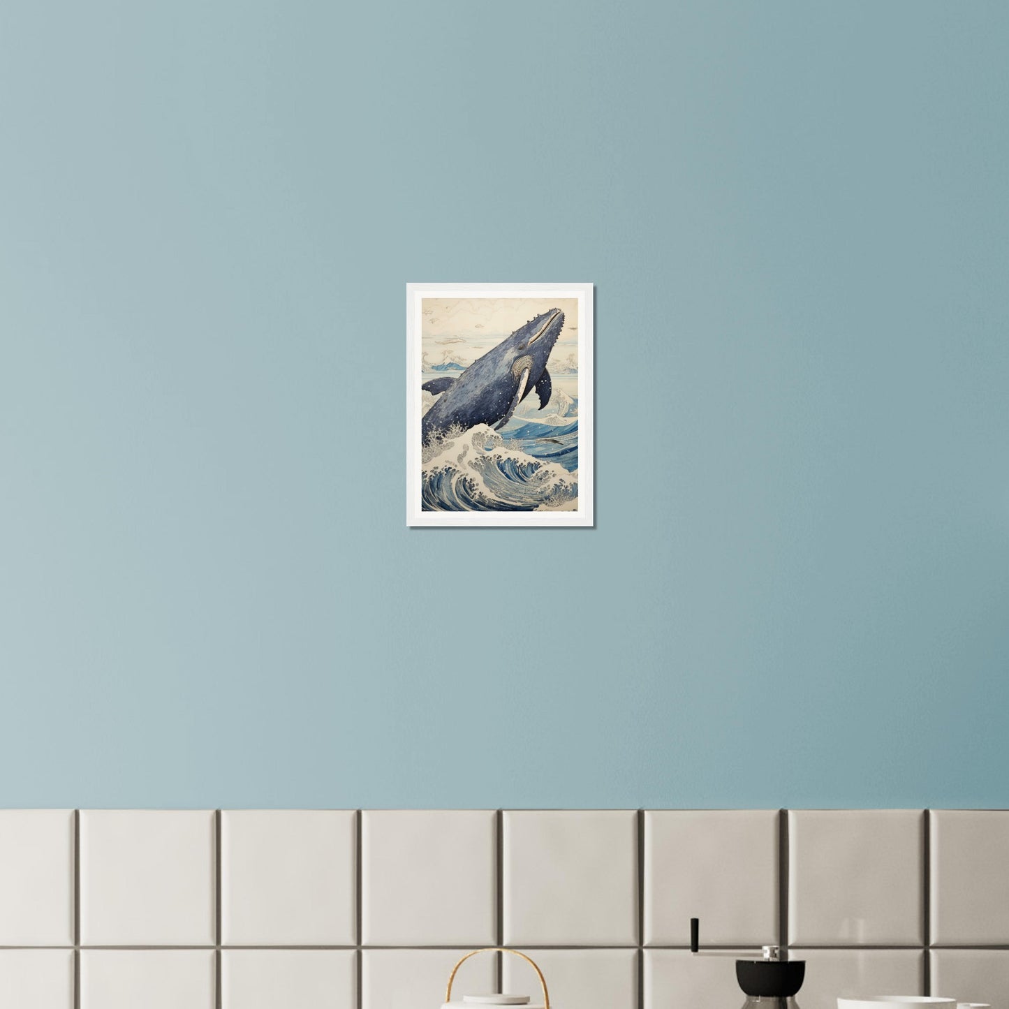 Breaching Whale - Matte Archival Poster