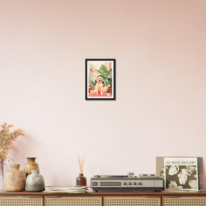 Greenhouse Dog - Matte Archival Poster