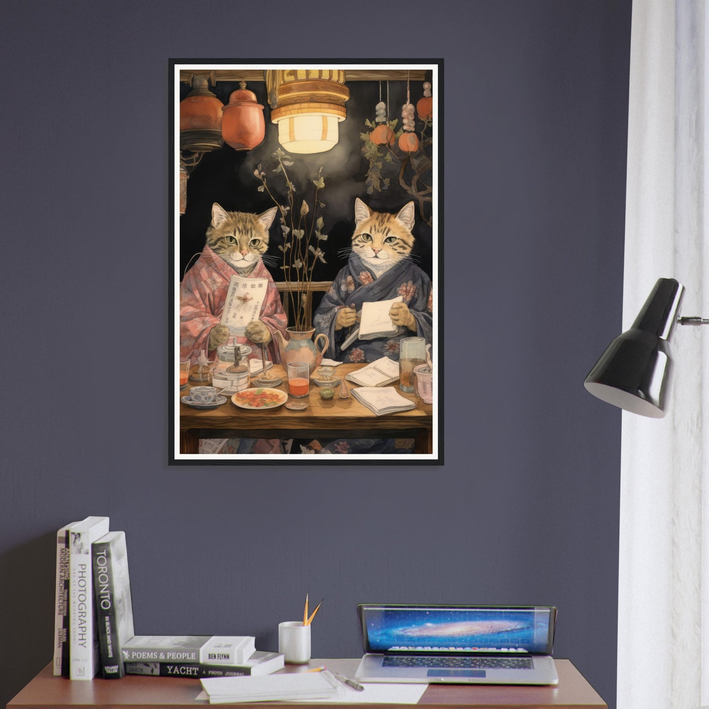 Izakaya Cats - Matte Archival Poster