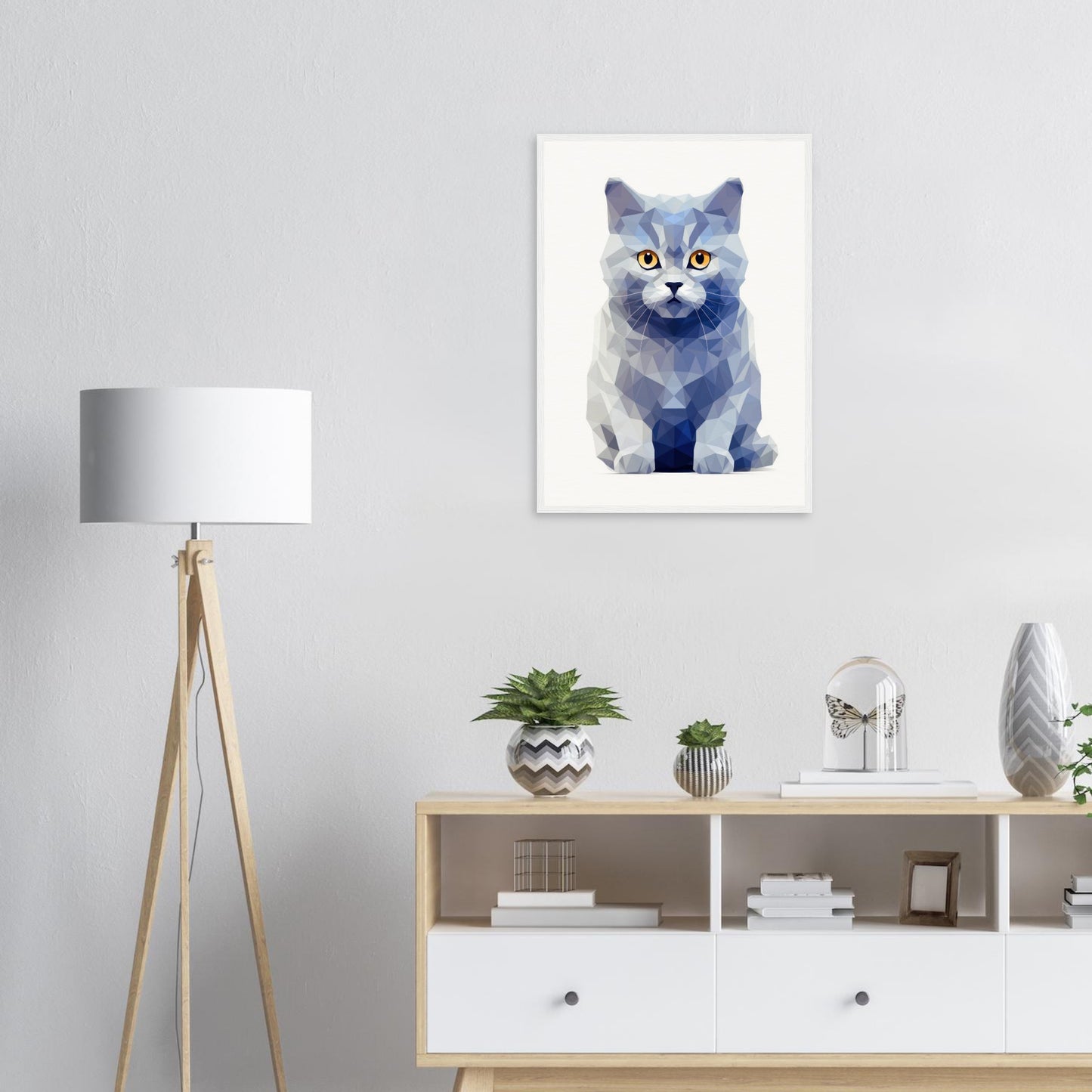 Crystal British Shorthair - Matte Archival Poster