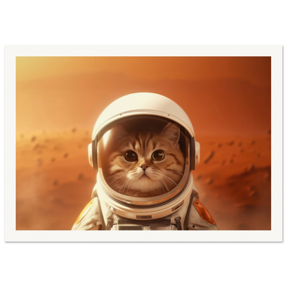 Red Planet - Matte Archival Poster