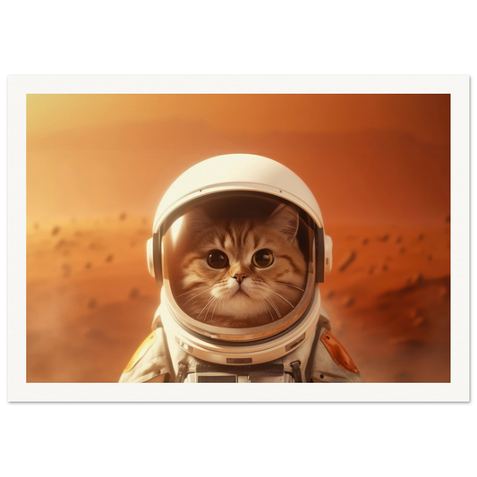 Red Planet - Matte Archival Poster