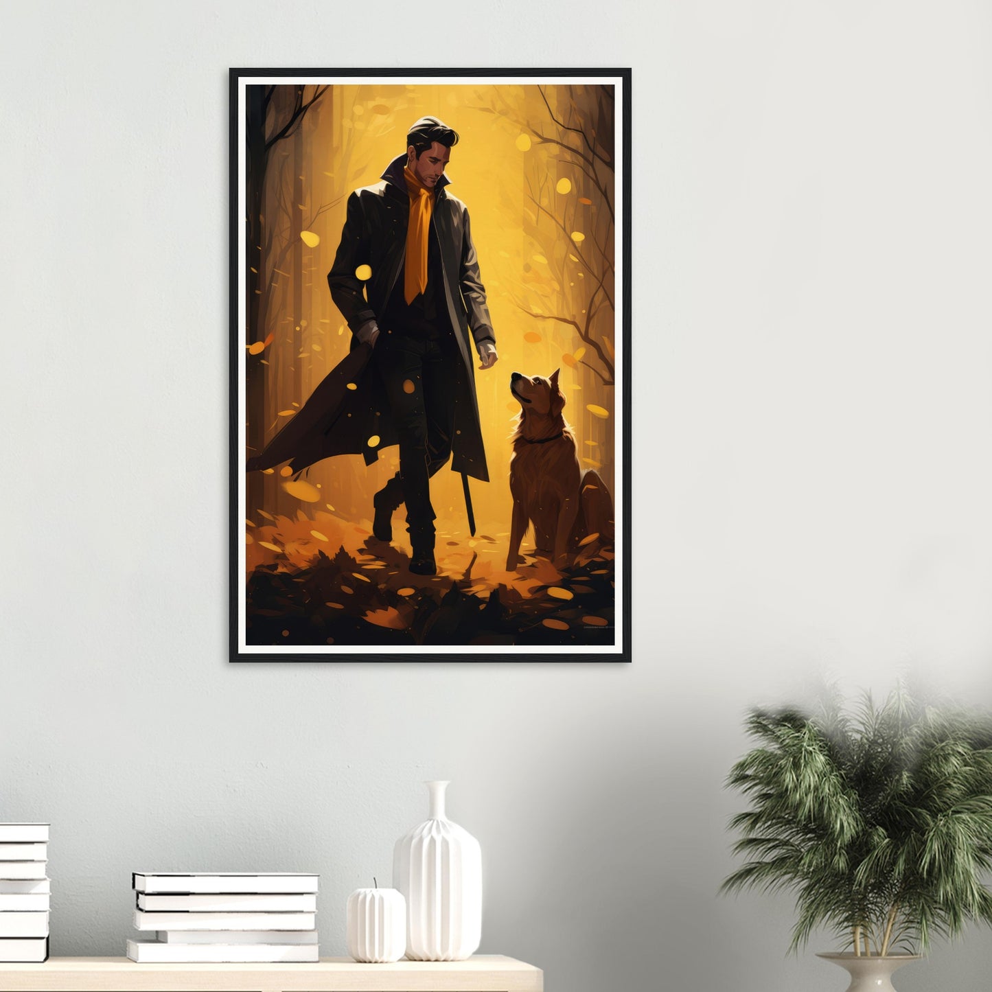 Autumn Stroll - Matte Archival Poster