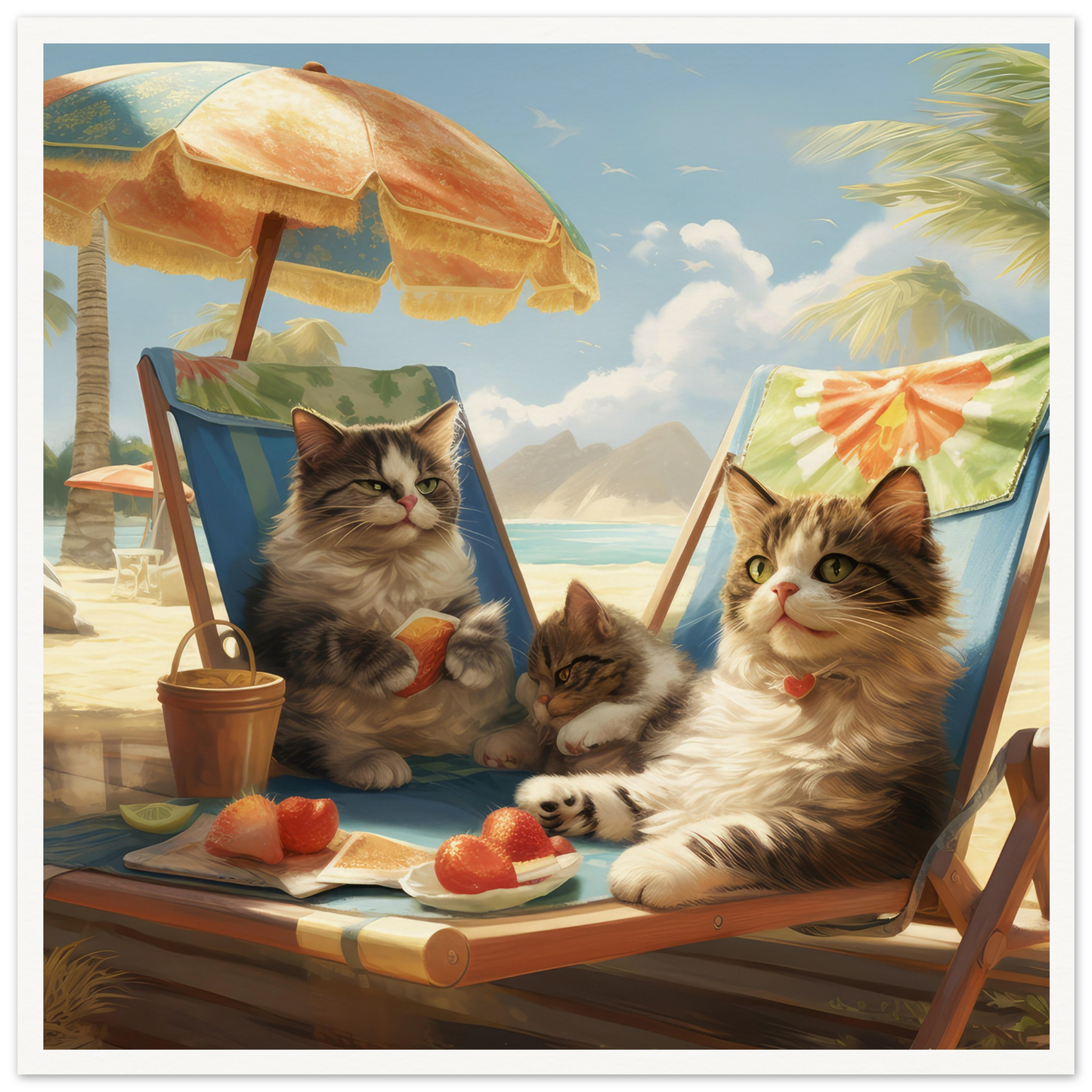 Family Vacation - Matte Archival Poster