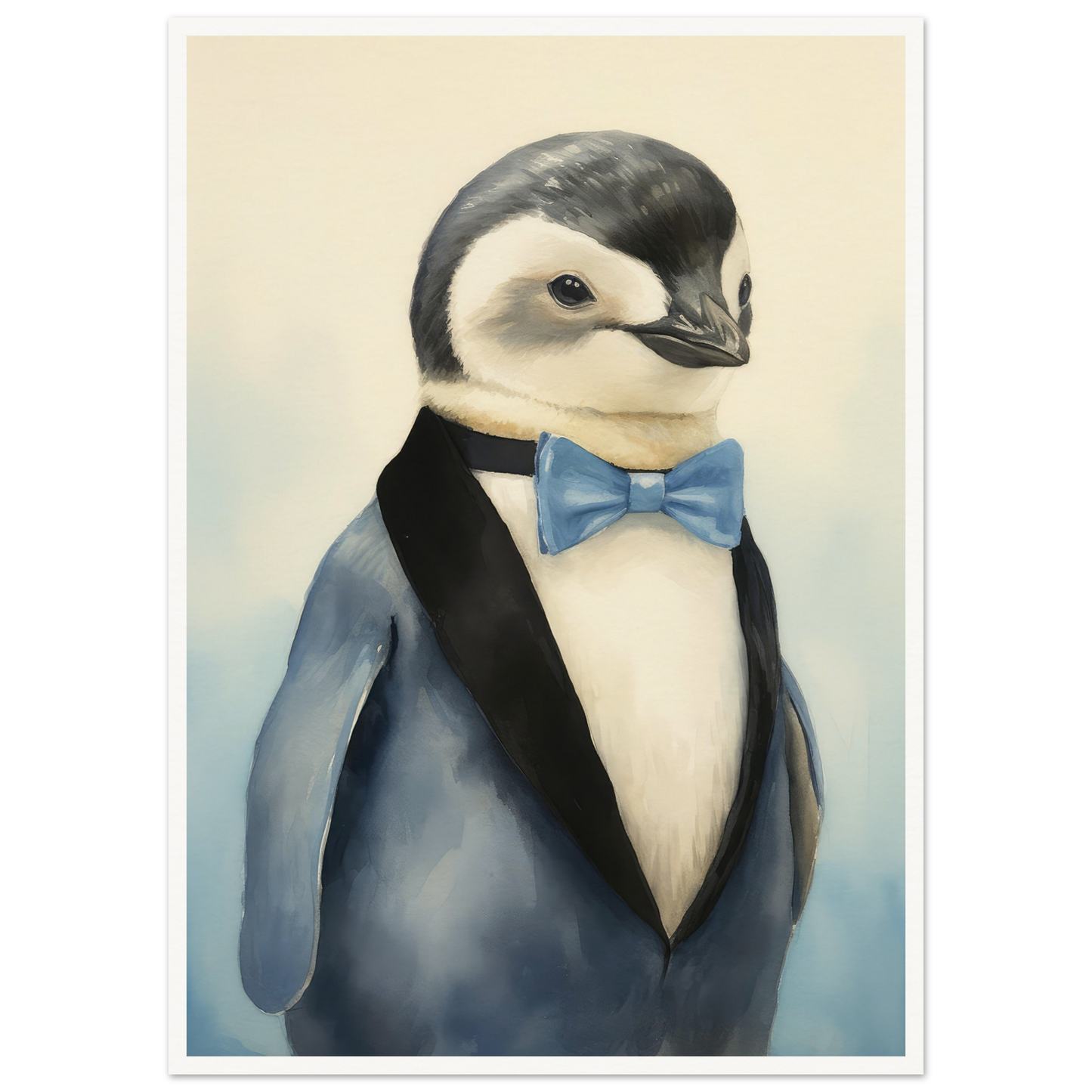 Tuxedo Penguin - Matte Archival Poster