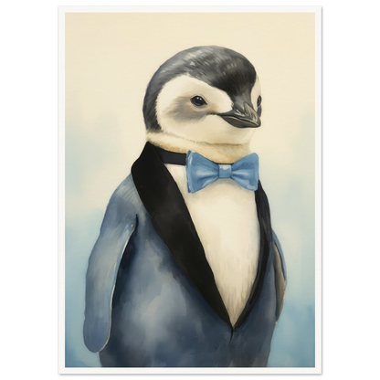 Tuxedo Penguin - Matte Archival Poster