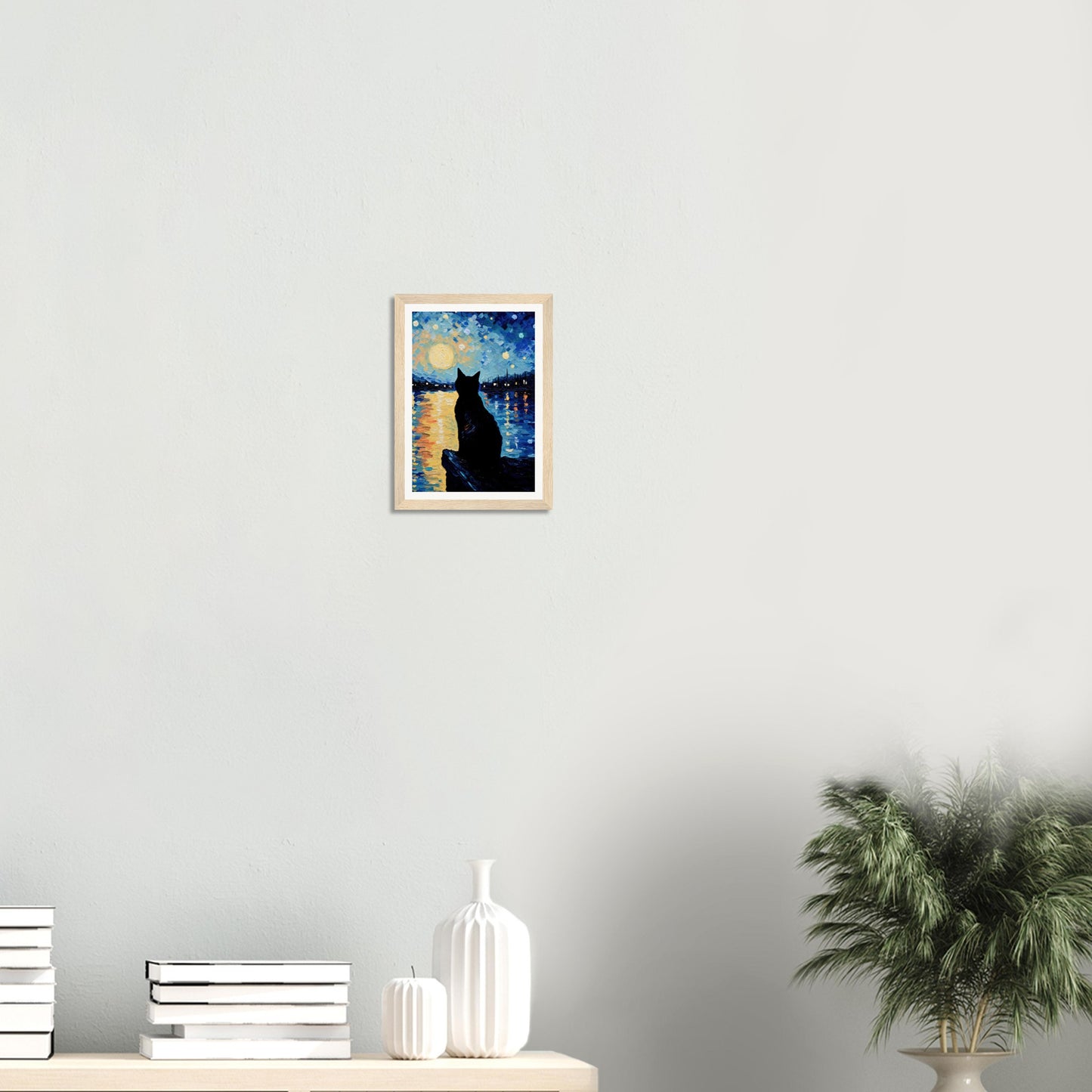 Moonrise Docks - Matte Archival Poster
