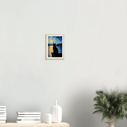 Moonrise Docks - Matte Archival Poster