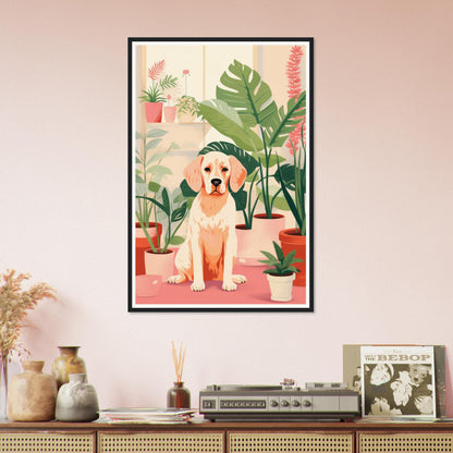 Greenhouse Dog - Matte Archival Poster