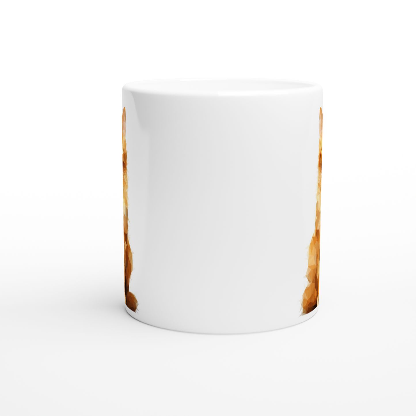 Crystal Ginger Shorthair - Ceramic Coffee Mug