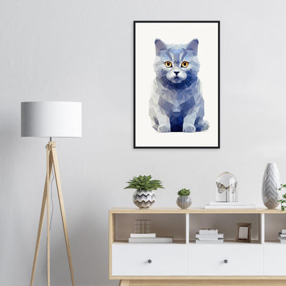 Crystal British Shorthair - Matte Archival Poster