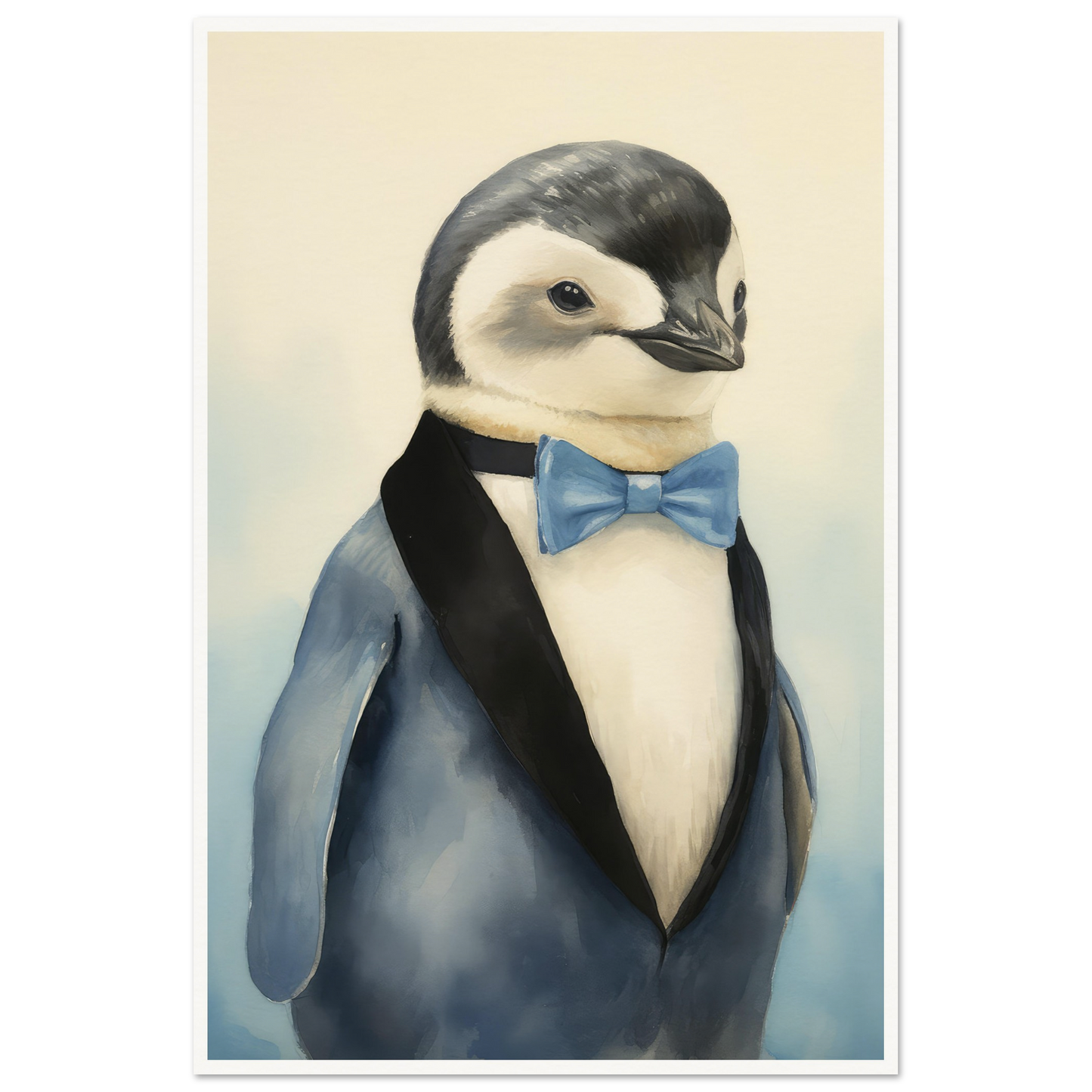 Tuxedo Penguin - Matte Archival Poster