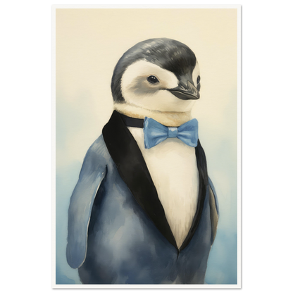 Tuxedo Penguin - Matte Archival Poster
