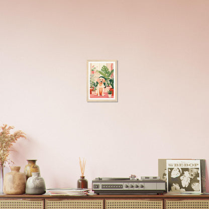 Greenhouse Dog - Matte Archival Poster