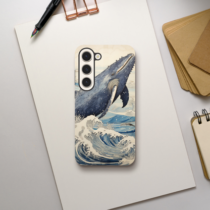Breaching Whale - Samsung Tough Case