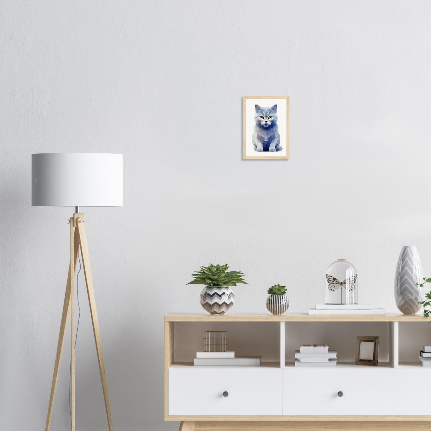 Crystal British Shorthair - Matte Archival Poster