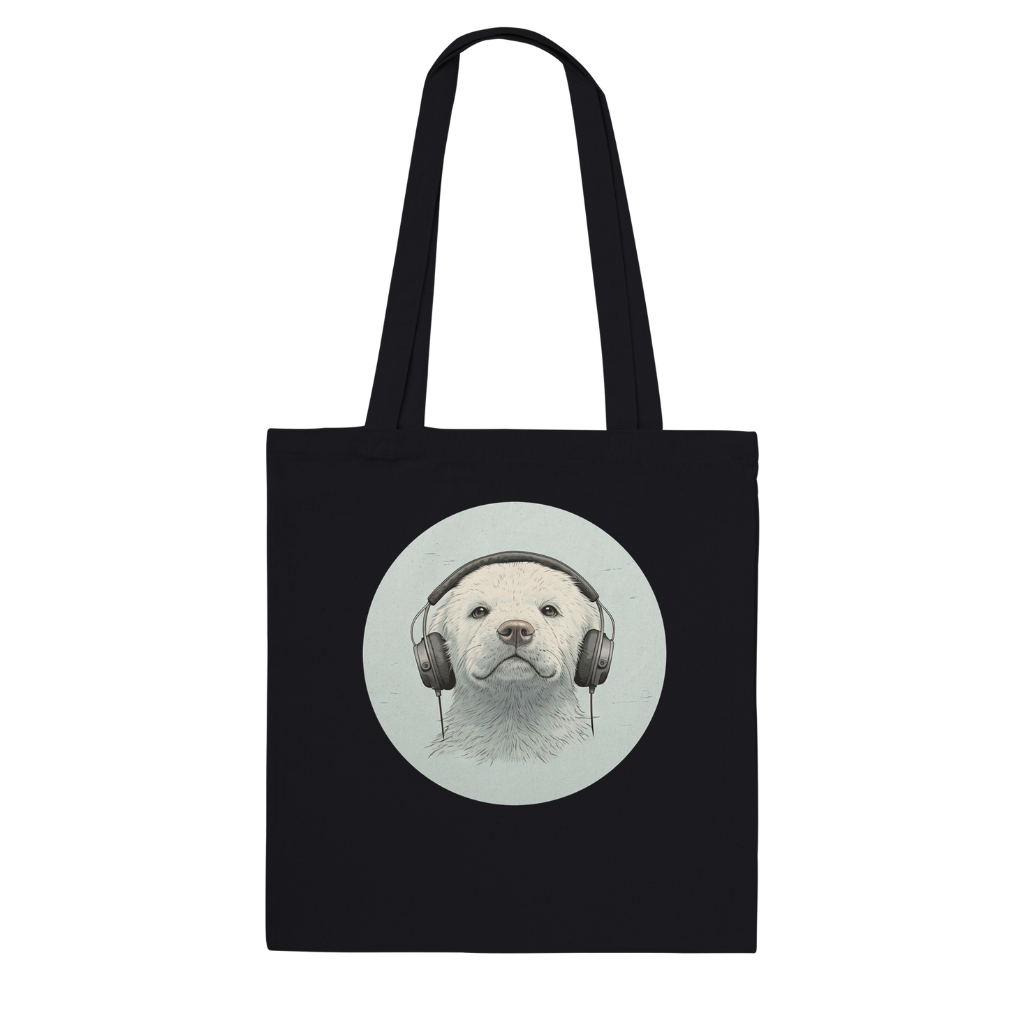 Retriever Beats (Vintage) - Cotton Tote Bag