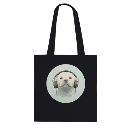 Retriever Beats (Vintage) - Cotton Tote Bag