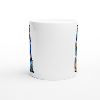 Crystal Husky - Ceramic Coffee Mug