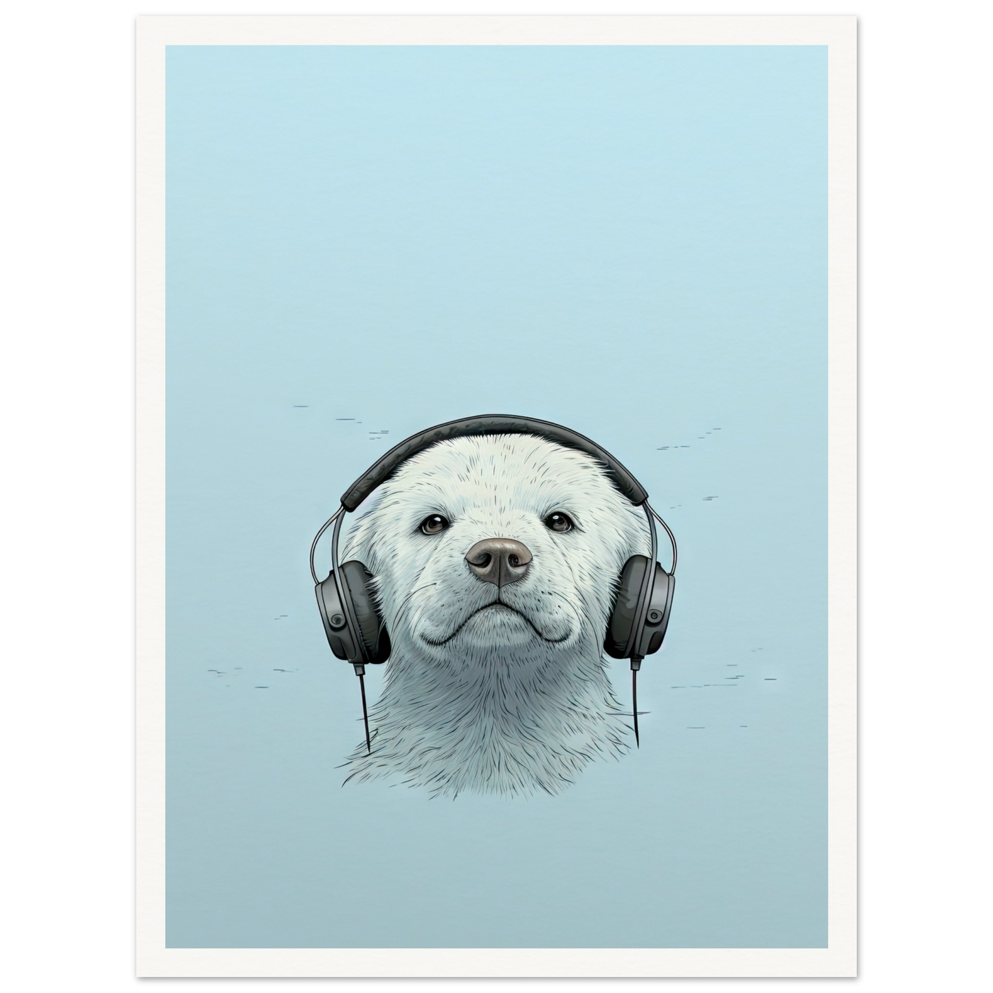 Retriever Beats - Matte Archival Poster