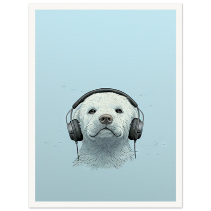 Retriever Beats - Matte Archival Poster