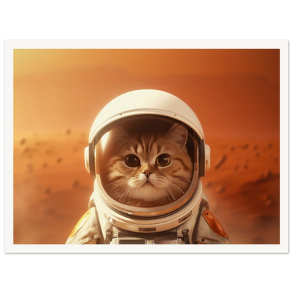 Red Planet - Matte Archival Poster