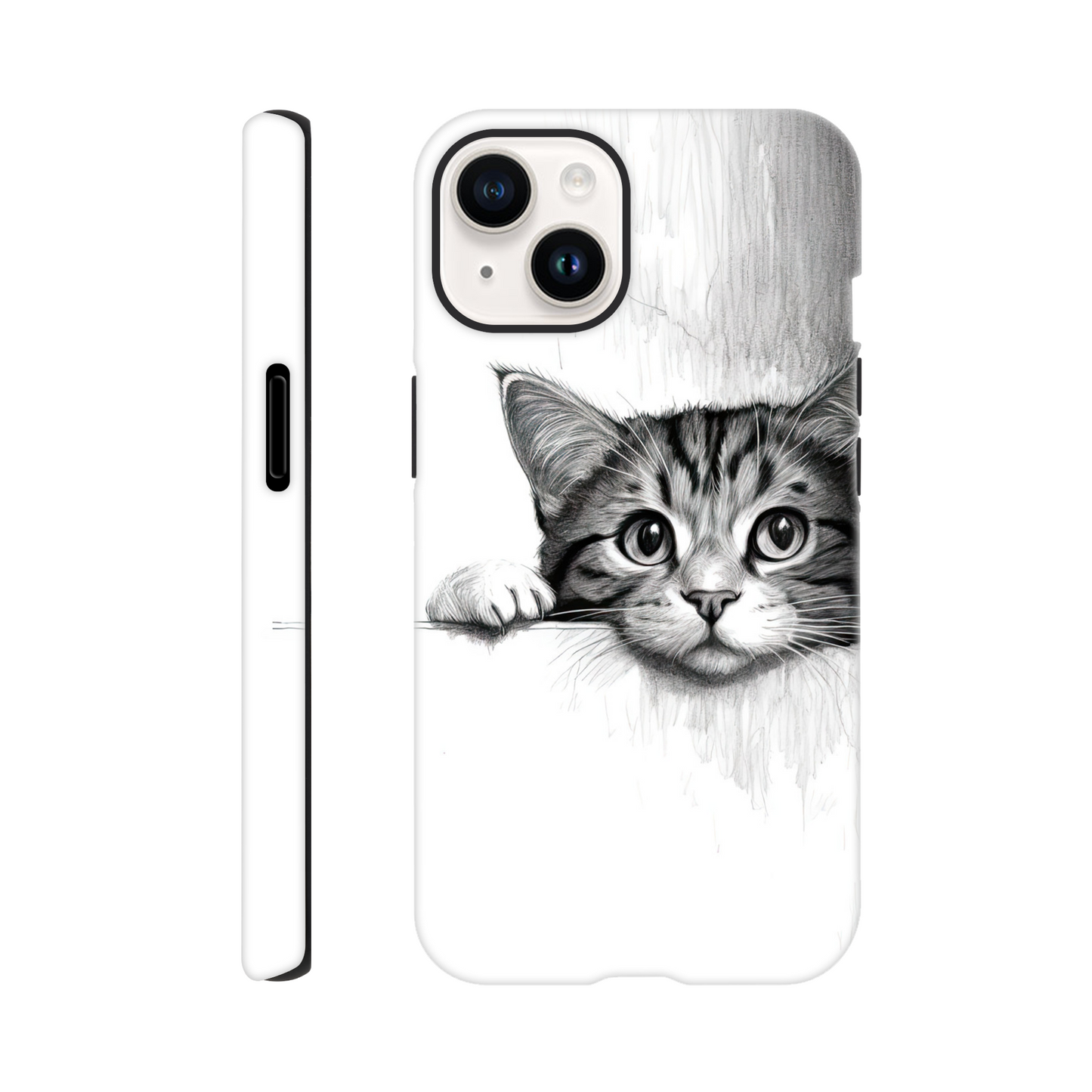 Peeking Out - iPhone Tough Case