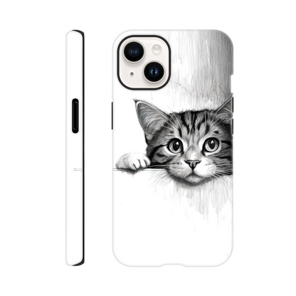Peeking Out - iPhone Tough Case