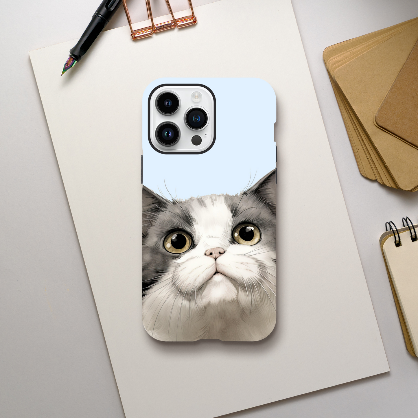Curious Kitty - iPhone Tough Case