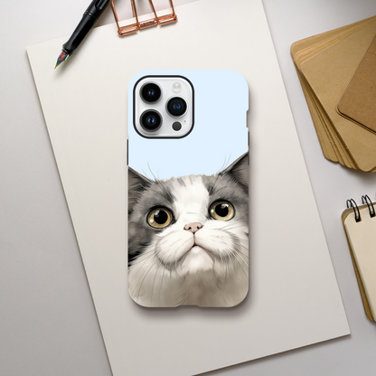 Curious Kitty - iPhone Tough Case