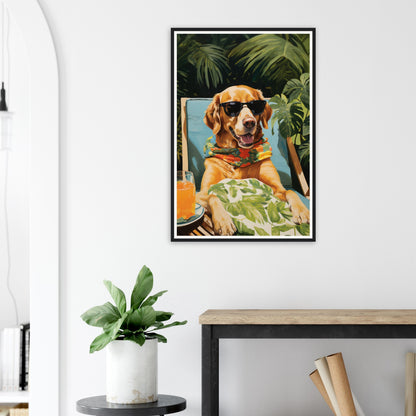Poolside Paradise - Matte Archival Poster