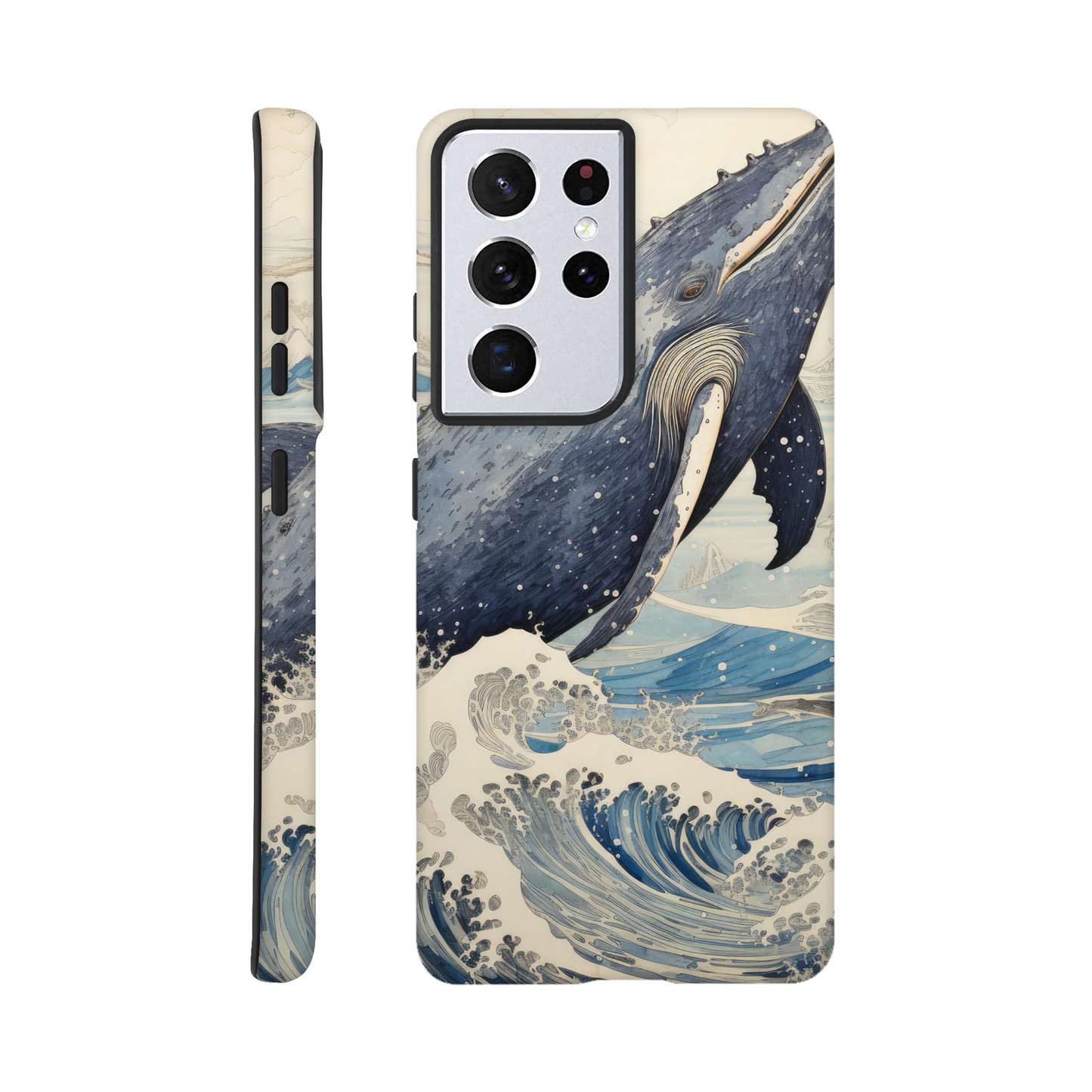 Breaching Whale - Samsung Tough Case