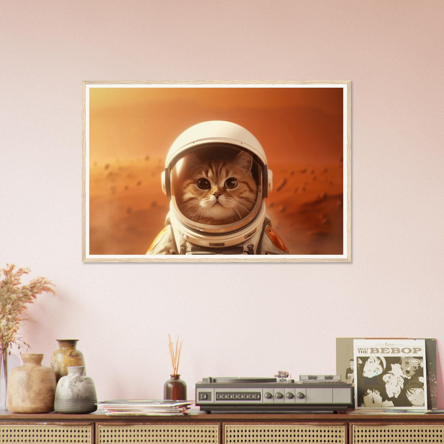 Red Planet - Matte Archival Poster