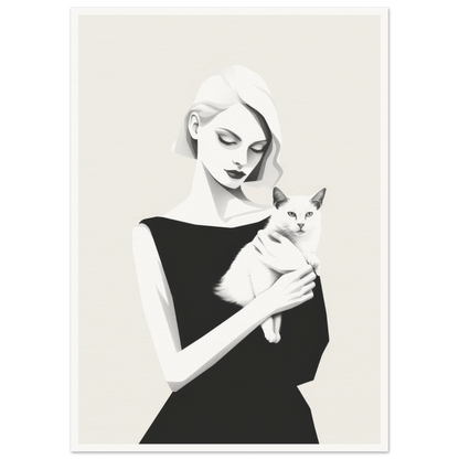 Monochrome Glamour - Matte Archival Poster