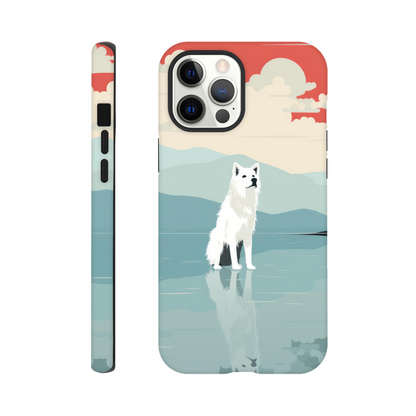 White Wolf Lake - iPhone Tough Case