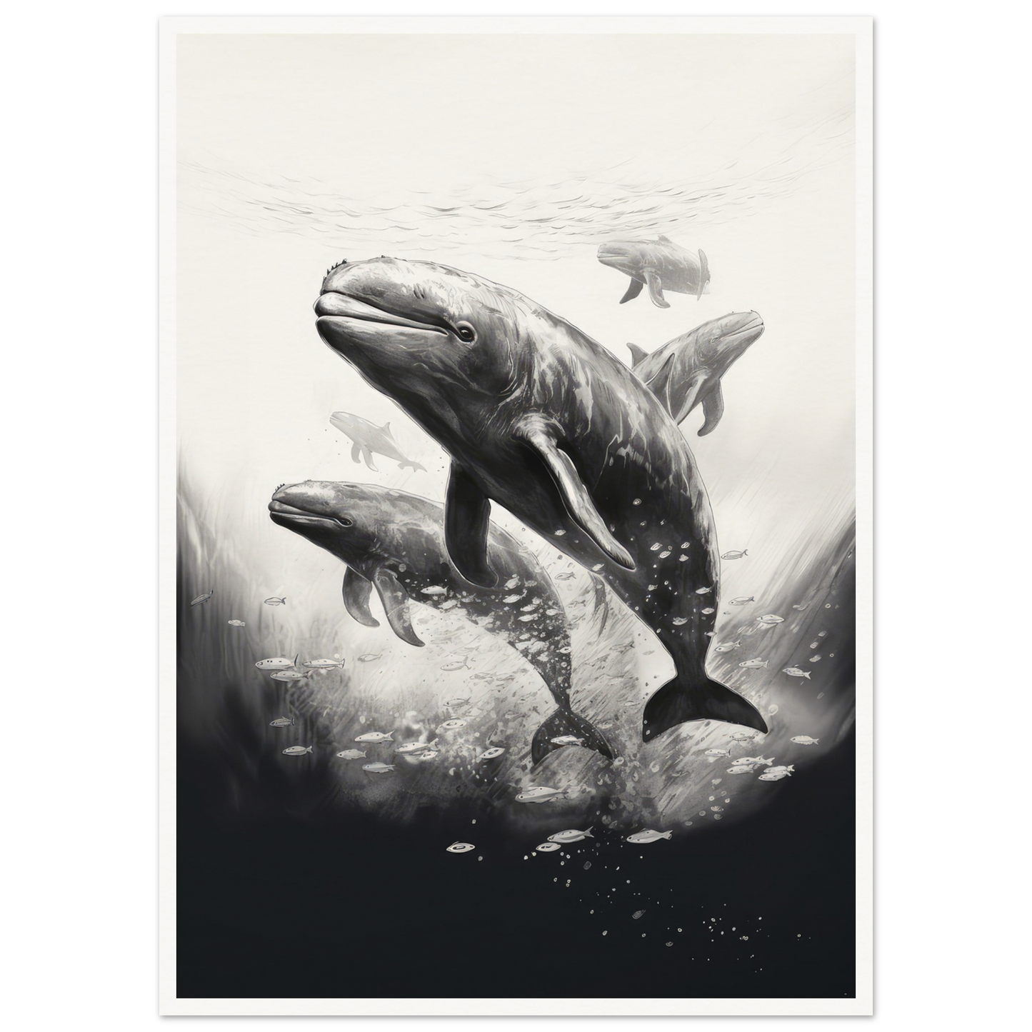 Ocean Family - Matte Archival Poster