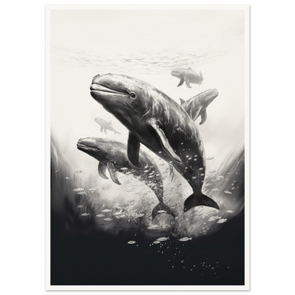Ocean Family - Matte Archival Poster