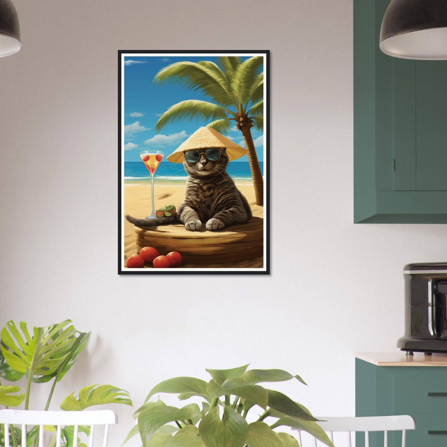 Martini Beach II - Matte Archival Poster