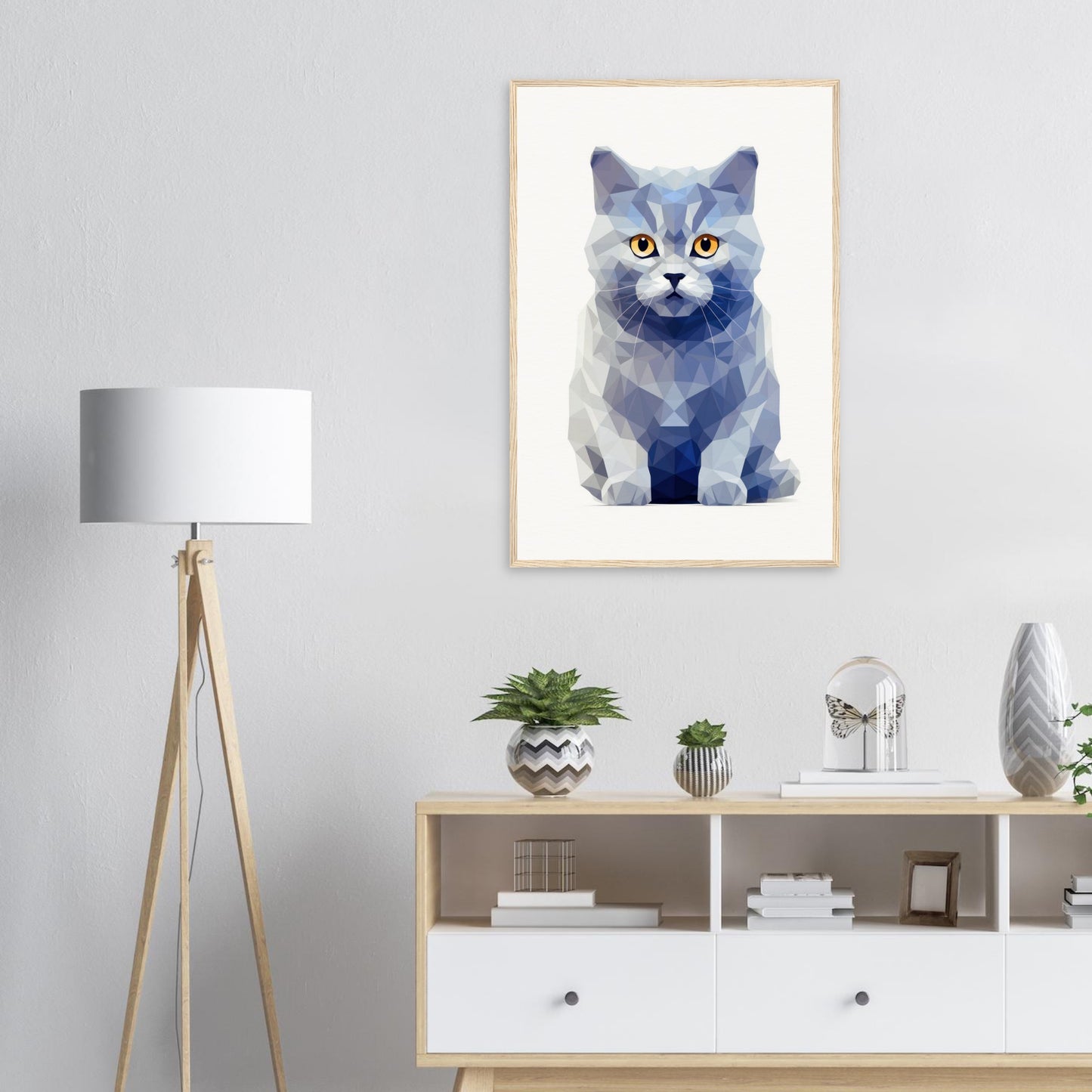 Crystal British Shorthair - Matte Archival Poster