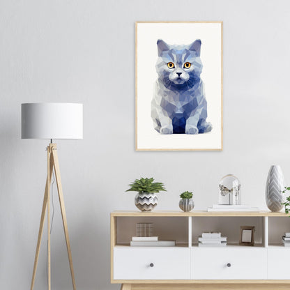 Crystal British Shorthair - Matte Archival Poster