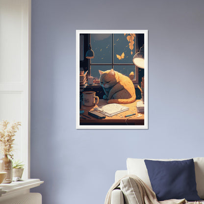 Quick Nap - Matte Archival Poster
