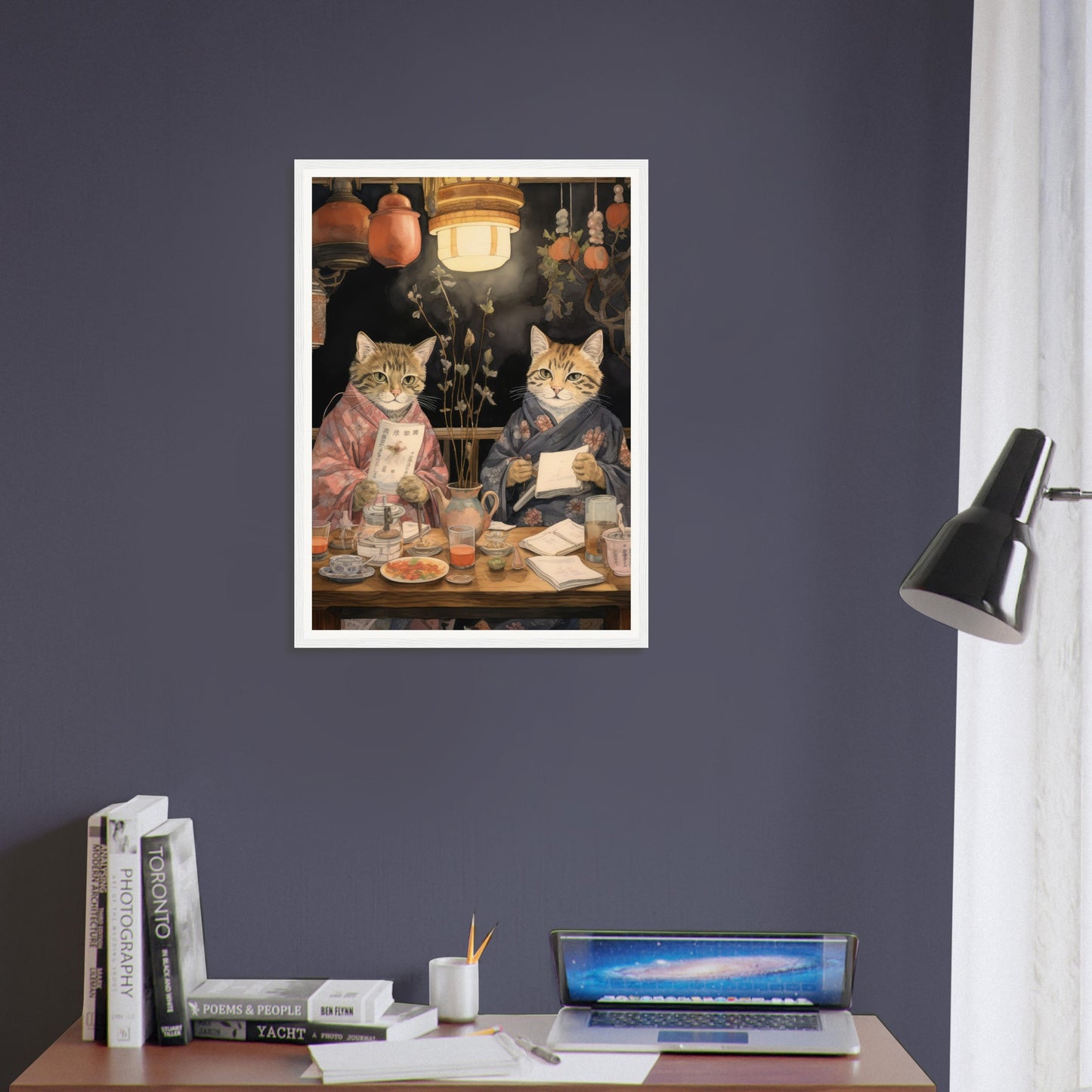 Izakaya Cats - Matte Archival Poster