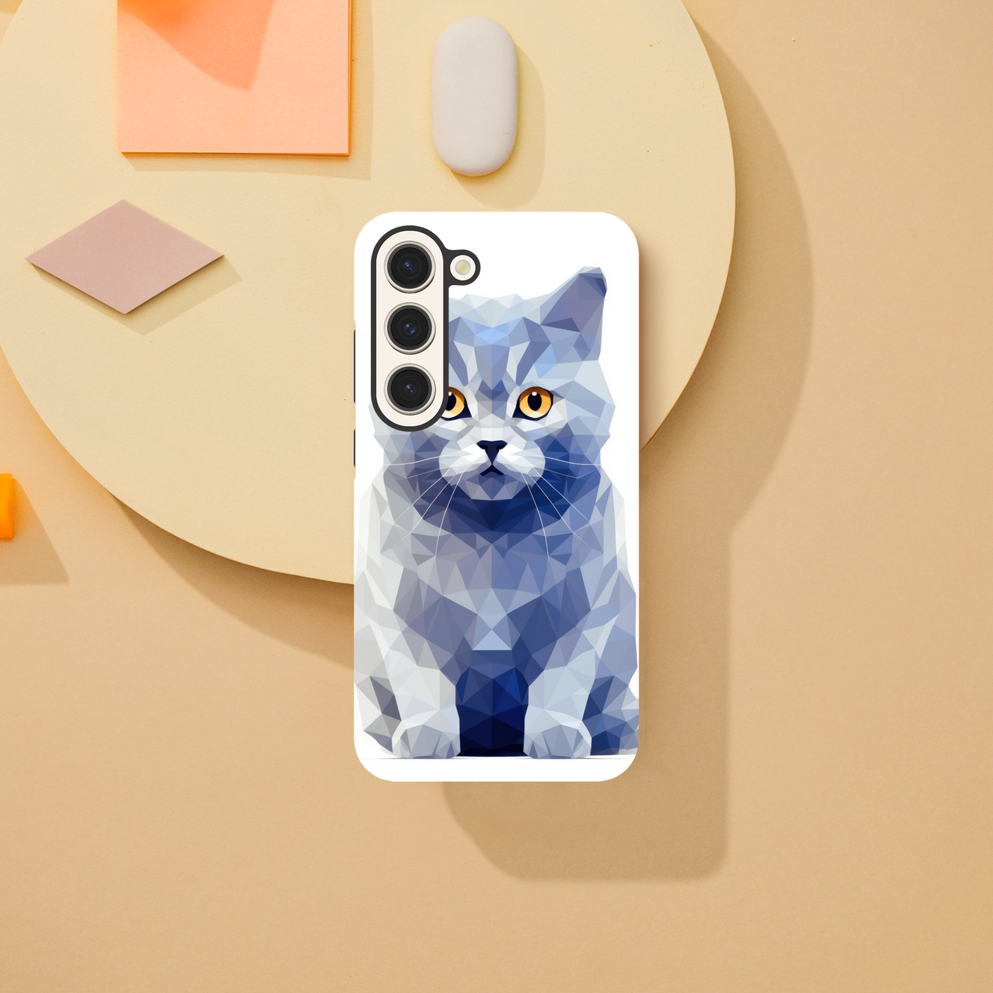 Crystal British Shorthair - Samsung Tough Case