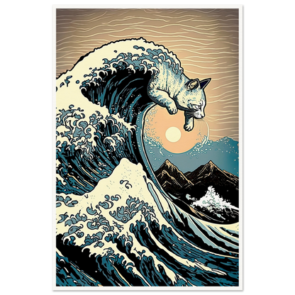 The Great Pounce - Matte Archival Poster
