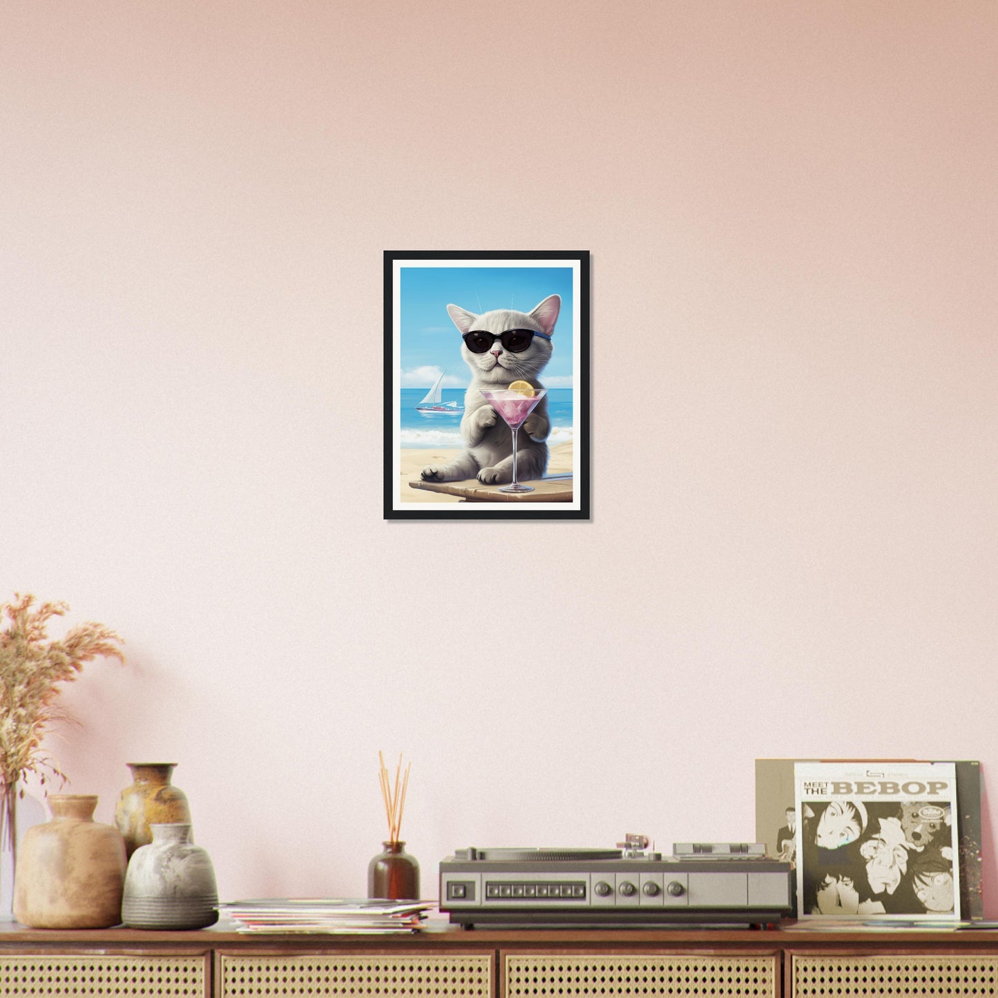 Martini Beach - Matte Archival Poster