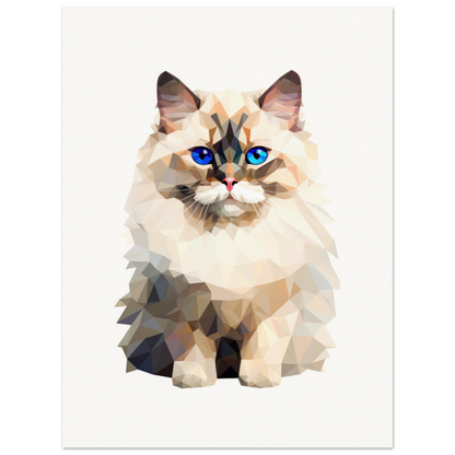 Crystal Ragdoll - Matte Archival Poster