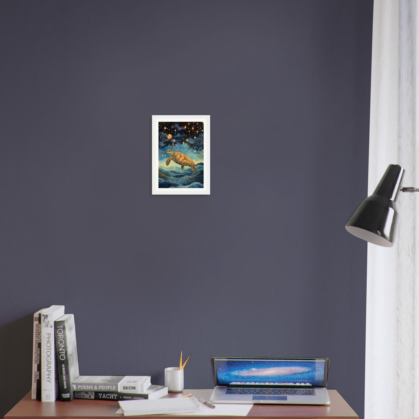 Cosmic Turtle - Matte Archival Poster